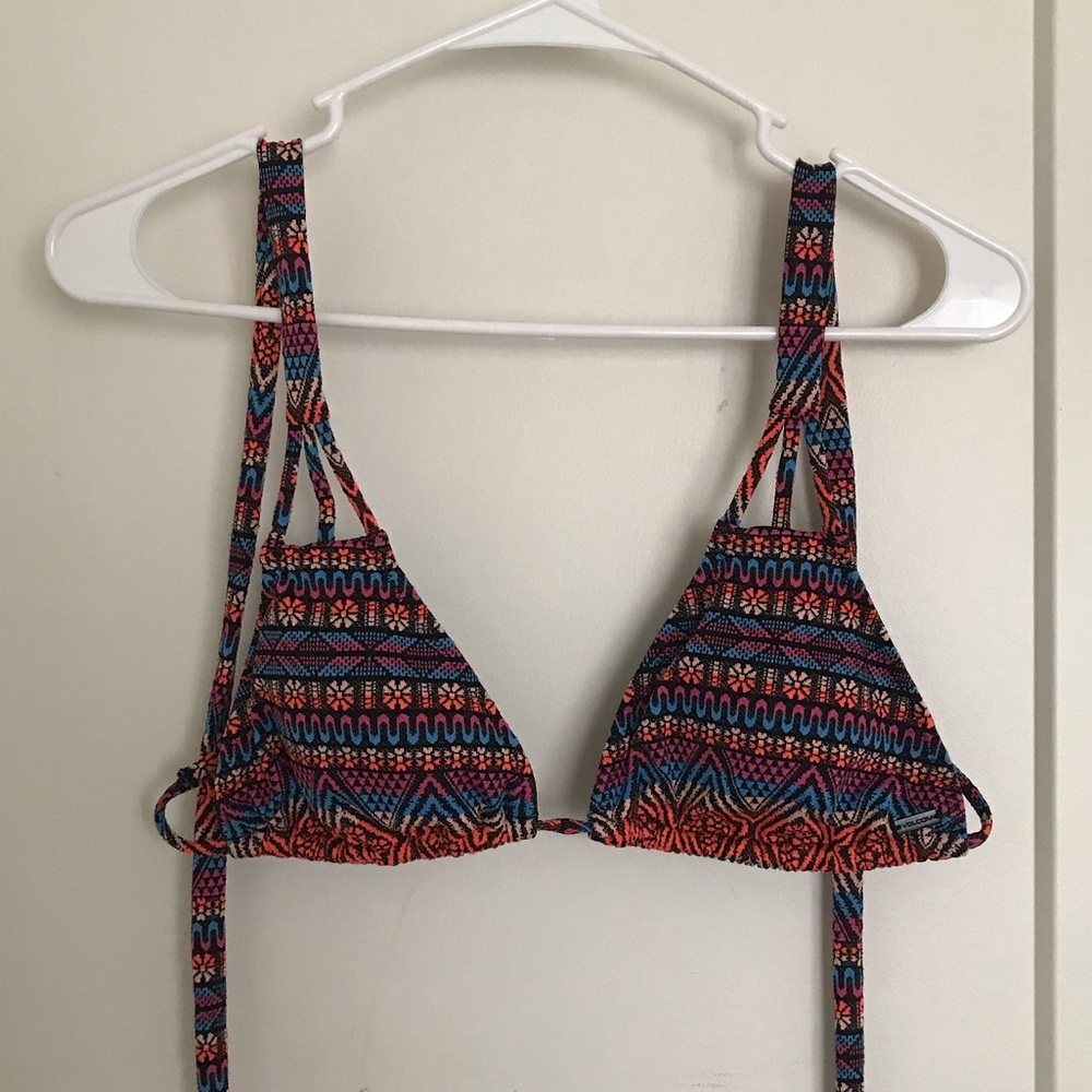 Volcom Women’s adjustable tie top bikini